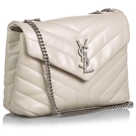 sac ysl femme blanc|sac saint laurent.